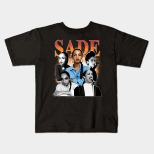 Vintage Sade Adu 80s 90s Style Kids T-Shirt